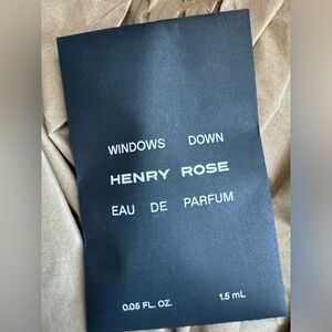 NWT Henry Rose  Windows Down EDP with Grapefruit + Bergamot